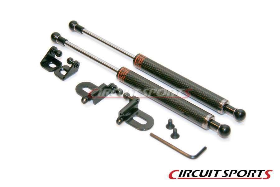 Circuit Sports Engine Hood Damper - Infiniti G35/V35 Coupe - Carbon
