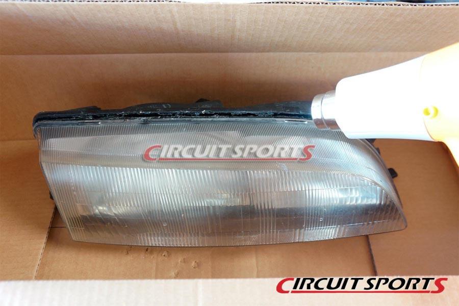 Circuit Sports Headlight Covers v2 - Nissan 240SX/Silvia ('95-96 S14 Zenki)