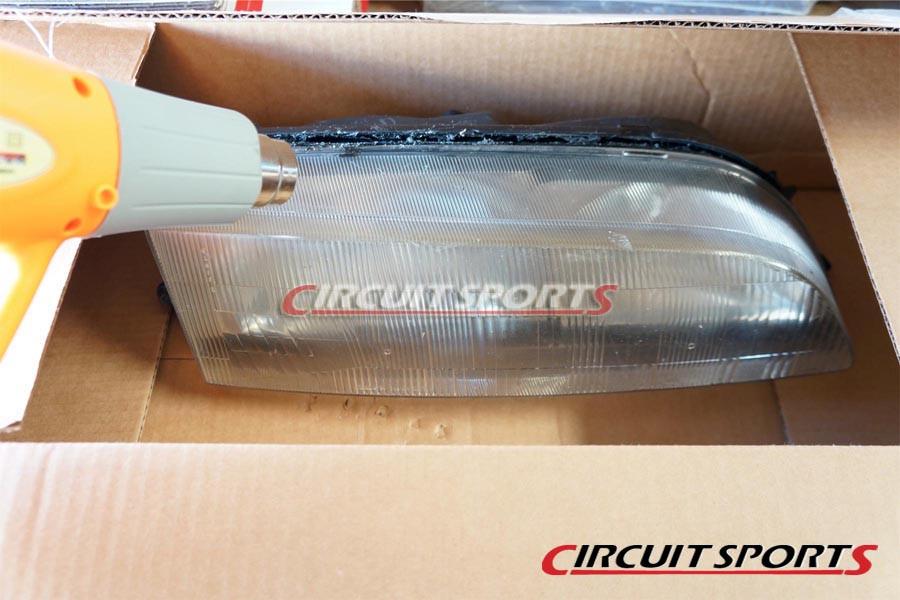 Circuit Sports Headlight Covers v2 - Nissan 240SX/Silvia ('95-96 S14 Zenki)