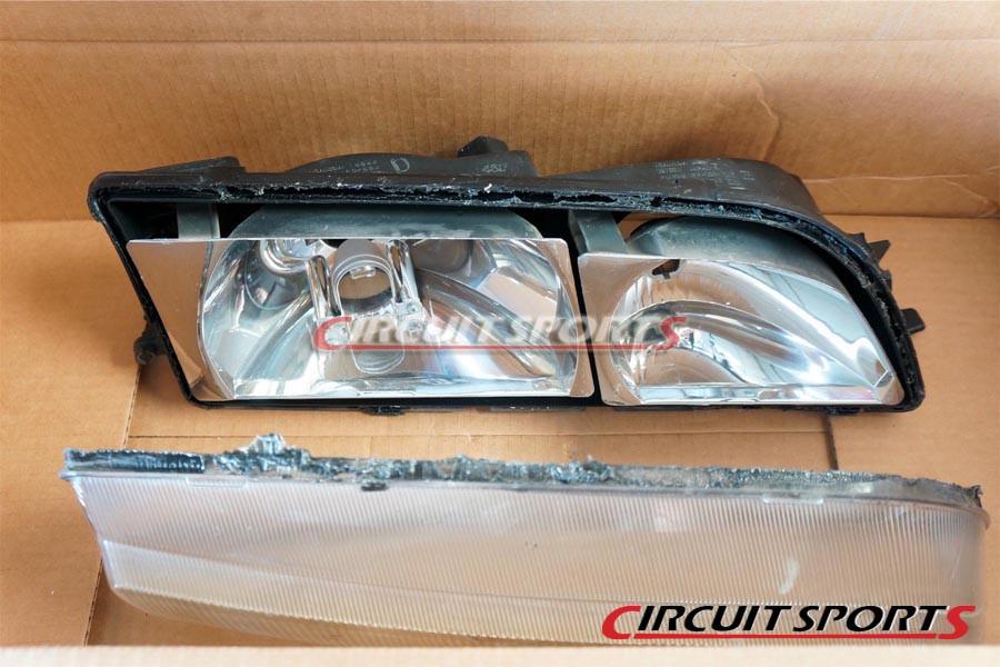 Circuit Sports Headlight Covers v2 - Nissan 240SX/Silvia ('95-96 S14 Zenki)