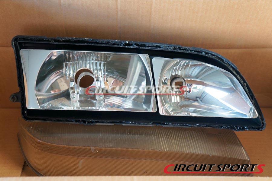 Circuit Sports Headlight Covers v2 - Nissan 240SX/Silvia ('95-96 S14 Zenki)