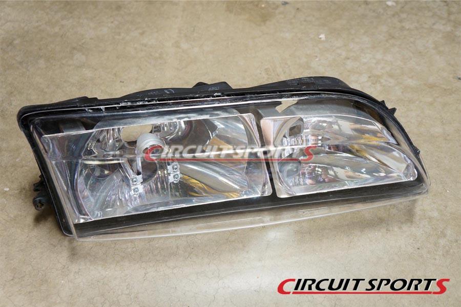 Circuit Sports Headlight Covers v2 - Nissan 240SX/Silvia ('95-96 S14 Zenki)