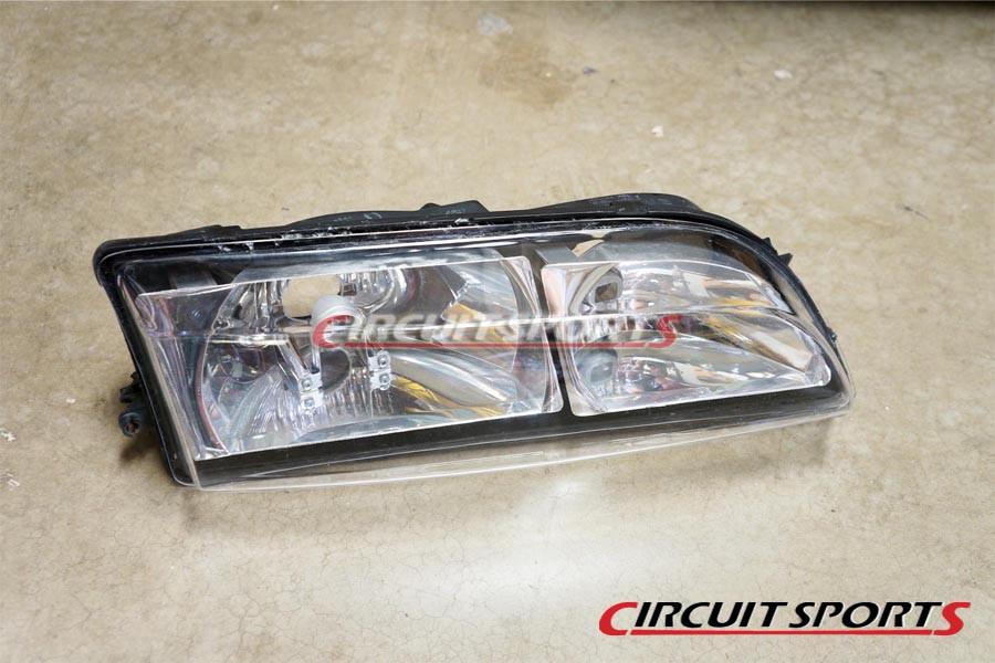 Circuit Sports Headlight Covers v2 - Nissan 240SX/Silvia ('95-96 S14 Zenki)