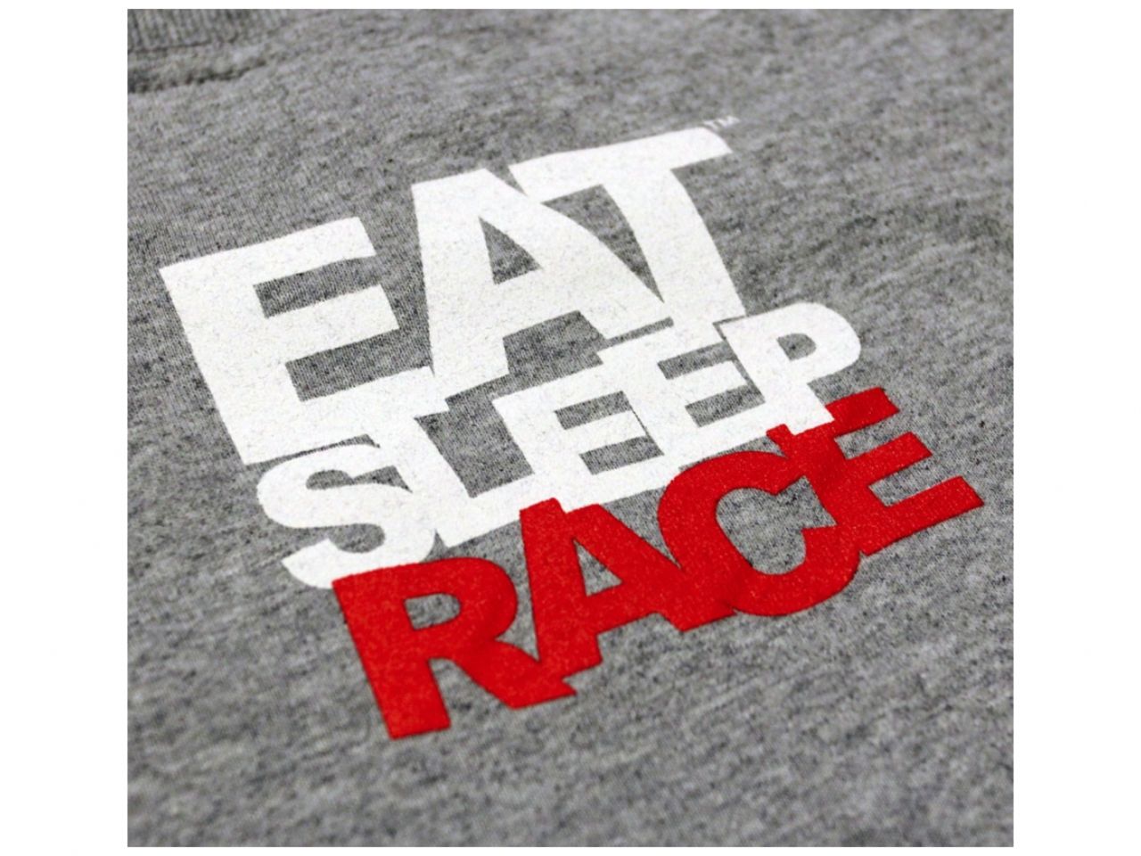 Eat Sleep Race Grey Boost Cap T-Shirt