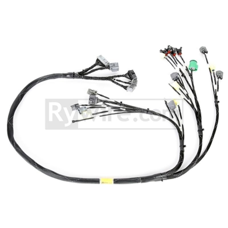 Rywire Honda B-Series OBD1 Tuck Budget Eng Harness w/OBD1 Dist/Inj/Alt/92-95 ECU Plugs (Adapter Req) RY-B1-BASE Main Image