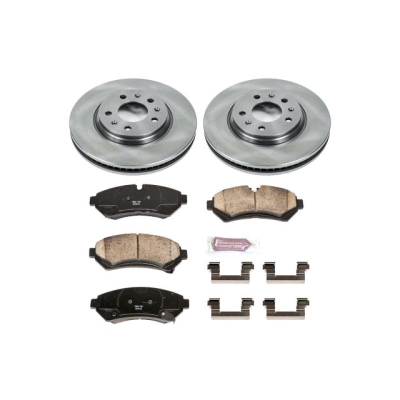 PowerStop PSB Autospecialty Kit Brakes, Rotors & Pads Brake Kits - OE main image