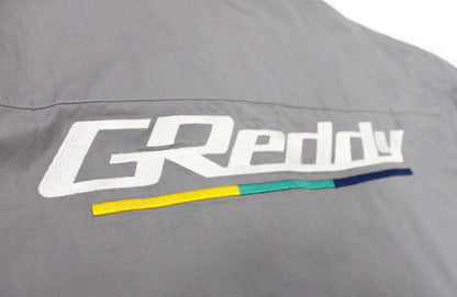 Boost Brigade GReddy Mechanic's Button-up Shirt 2.0 - Grey