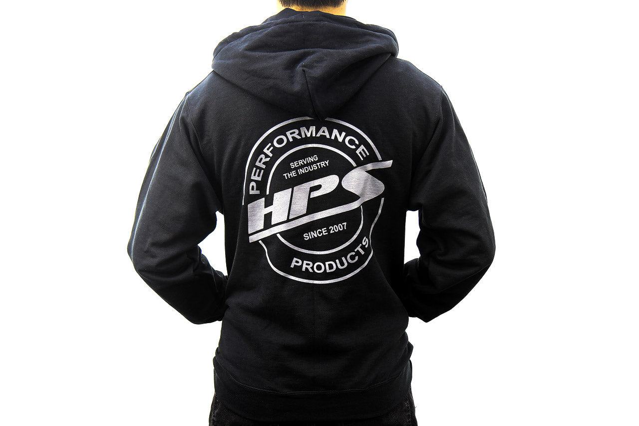 HPS Performance Products HPS Performance 2022 Round Logo Zip-Up Hoodie, Black