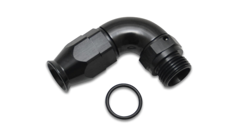 Vibrant -10AN 90 Degree Elbow Hose End Fitting for PTFE Lined Hose 29907