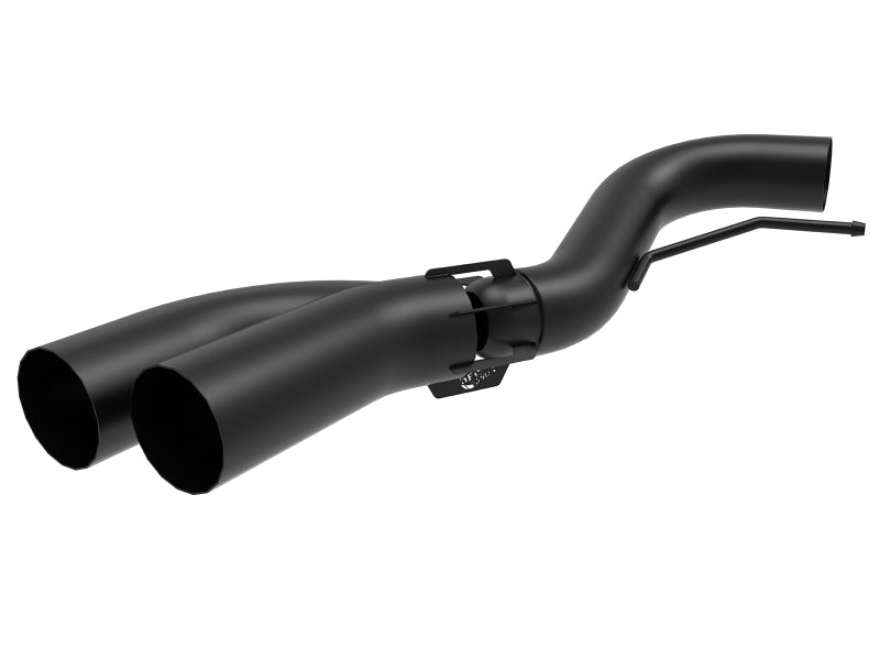 aFe Rebel DPF-Back 409 SS Exhaust System w/Dual Black Tips 18-19 Ford F-150 V6 3.0L (td) 49-43108-B