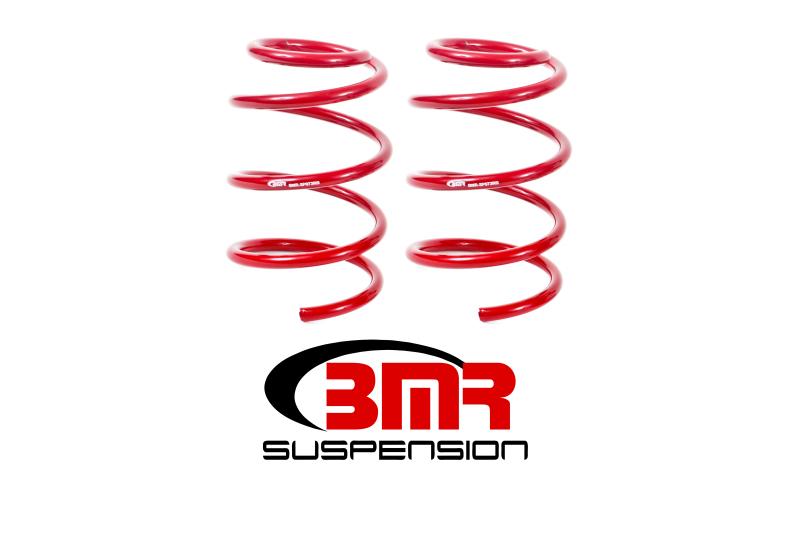 BMR 07-14 Shelby GT500 Front Handling Version Lowering Springs - Red SP073R Main Image