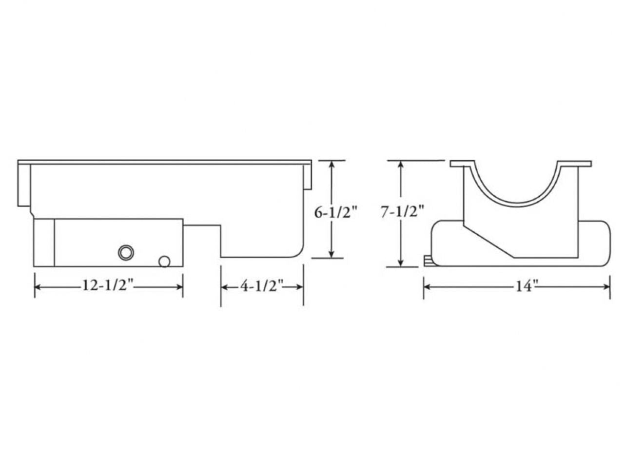 Moroso Oil Pan, Ford 351W, O/T, W/S