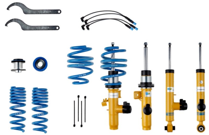 Bilstein B16 (DampTronic) 13-15 BMW 335i xDrive Front and Rear Suspension Kit 49-255980