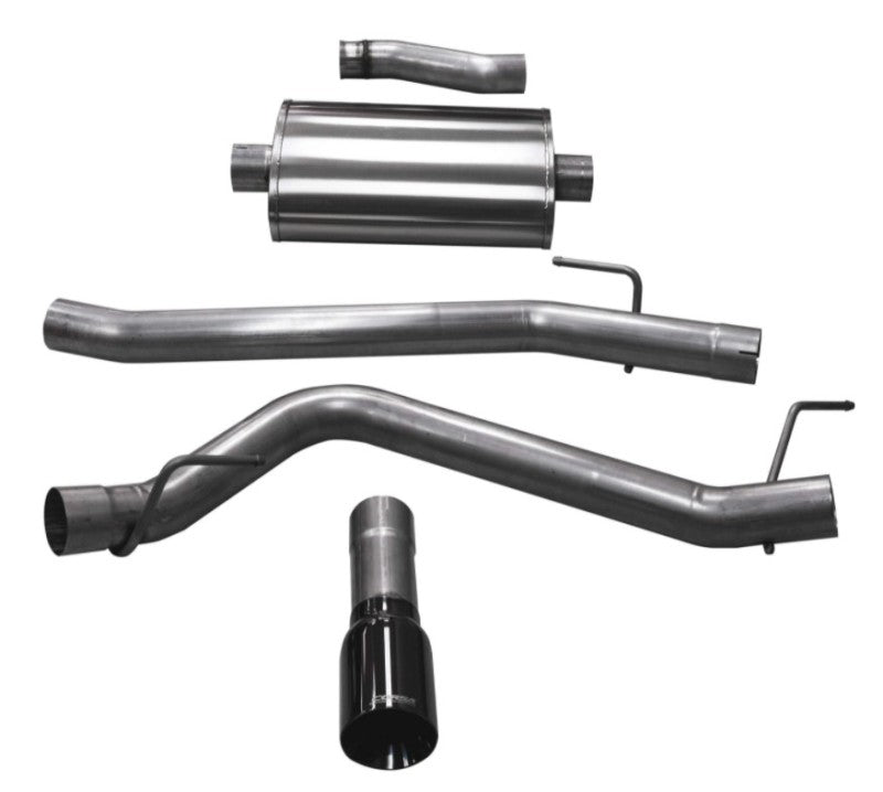 Corsa 2020 Jeep Gladiator JT 3.6L, Single Side Exit Cat-Back Exhaust w/ Single 4in Polished Tip 21060