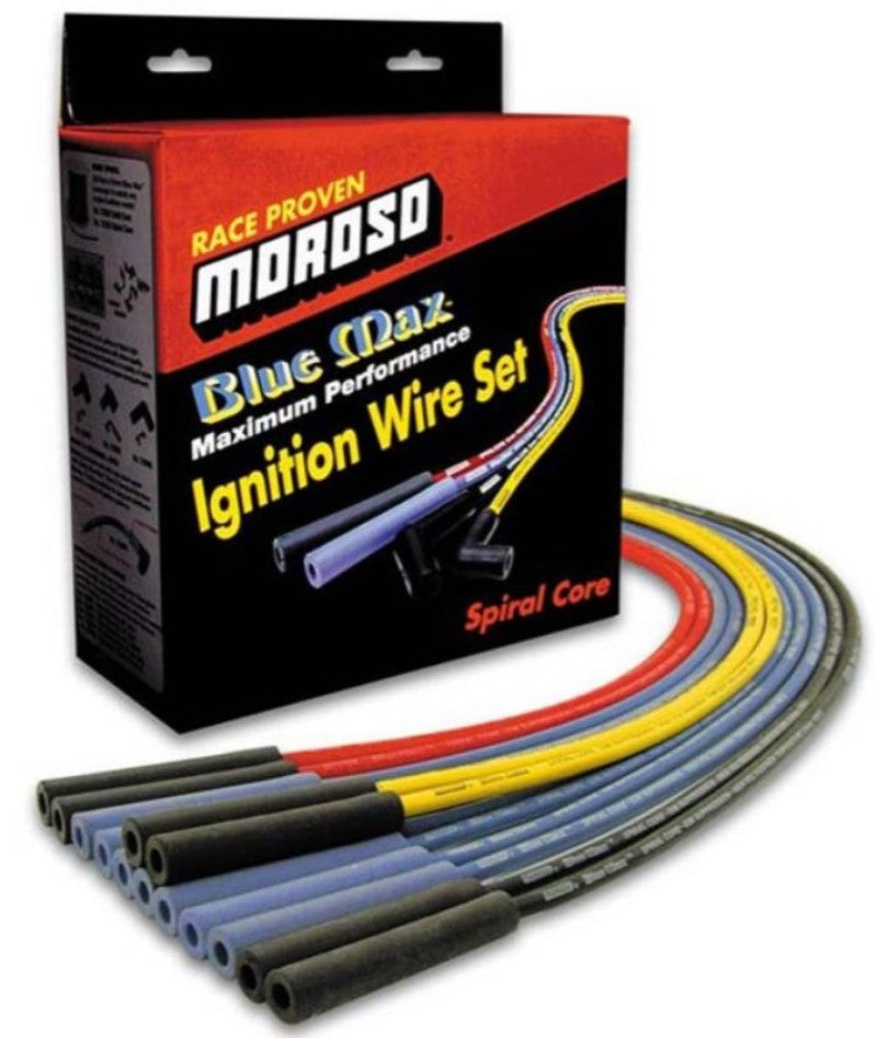 Moroso Custom Ignition Wire Set - Blue Max - Spiral Core 72527