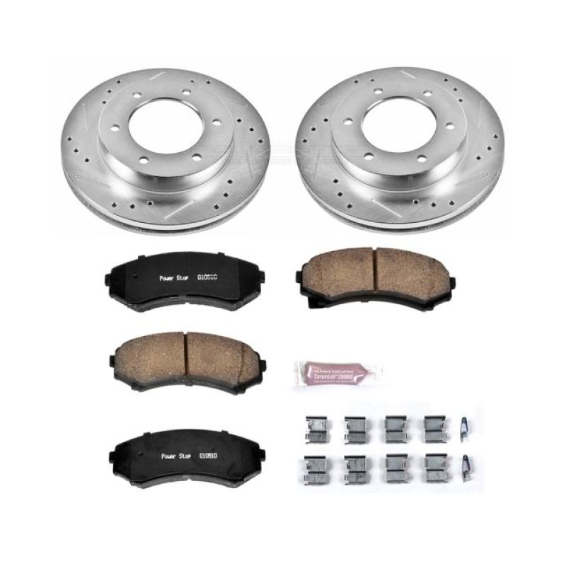 PowerStop PSB Z23 Evolution Kit Brakes, Rotors & Pads Brake Kits - Performance D&S main image