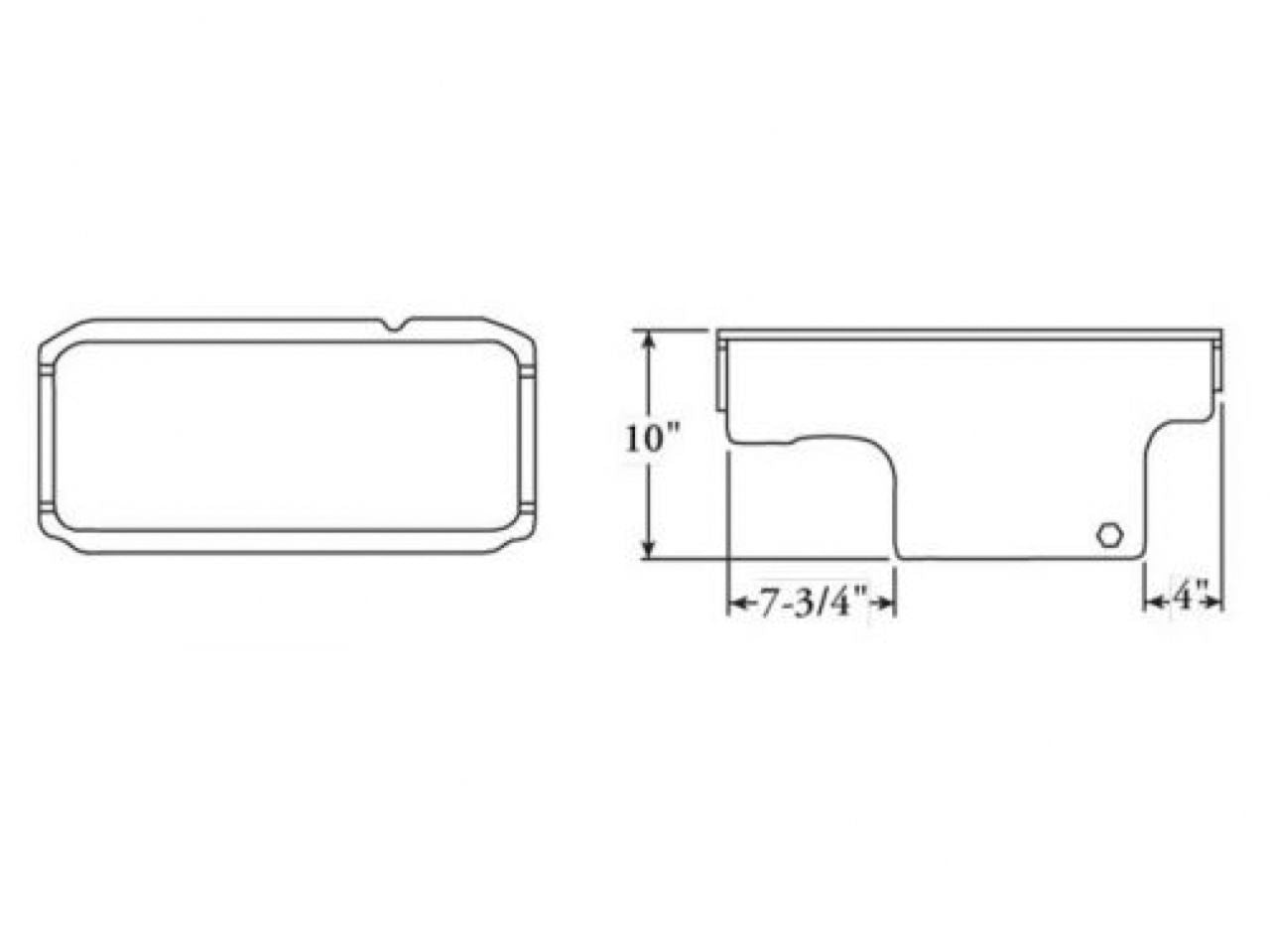 Moroso Oil Pan, Mopar 273-340, 10 In. Deep Center Sump