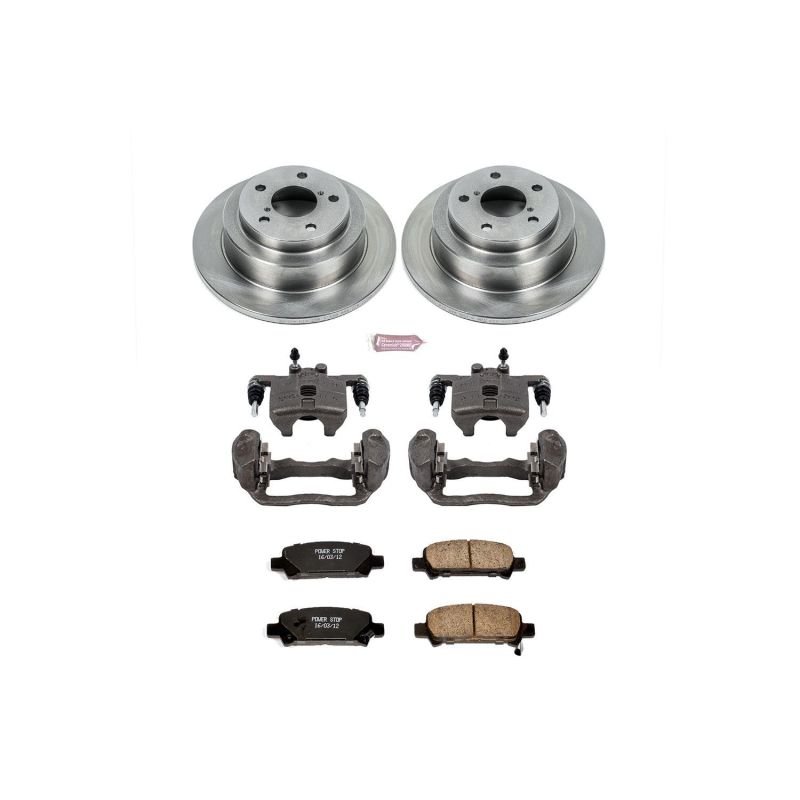 PowerStop PSB Autospecialty Kit w/Cals Brakes, Rotors & Pads Brake Kits - OE main image