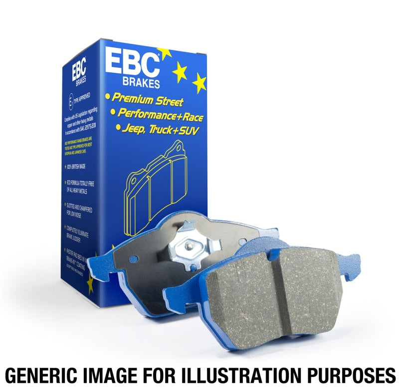 EBC 2018+ Audi TT RS Quattro 2.5L Turbo Bluestuff Front Brake Pads DP51513/3NDX