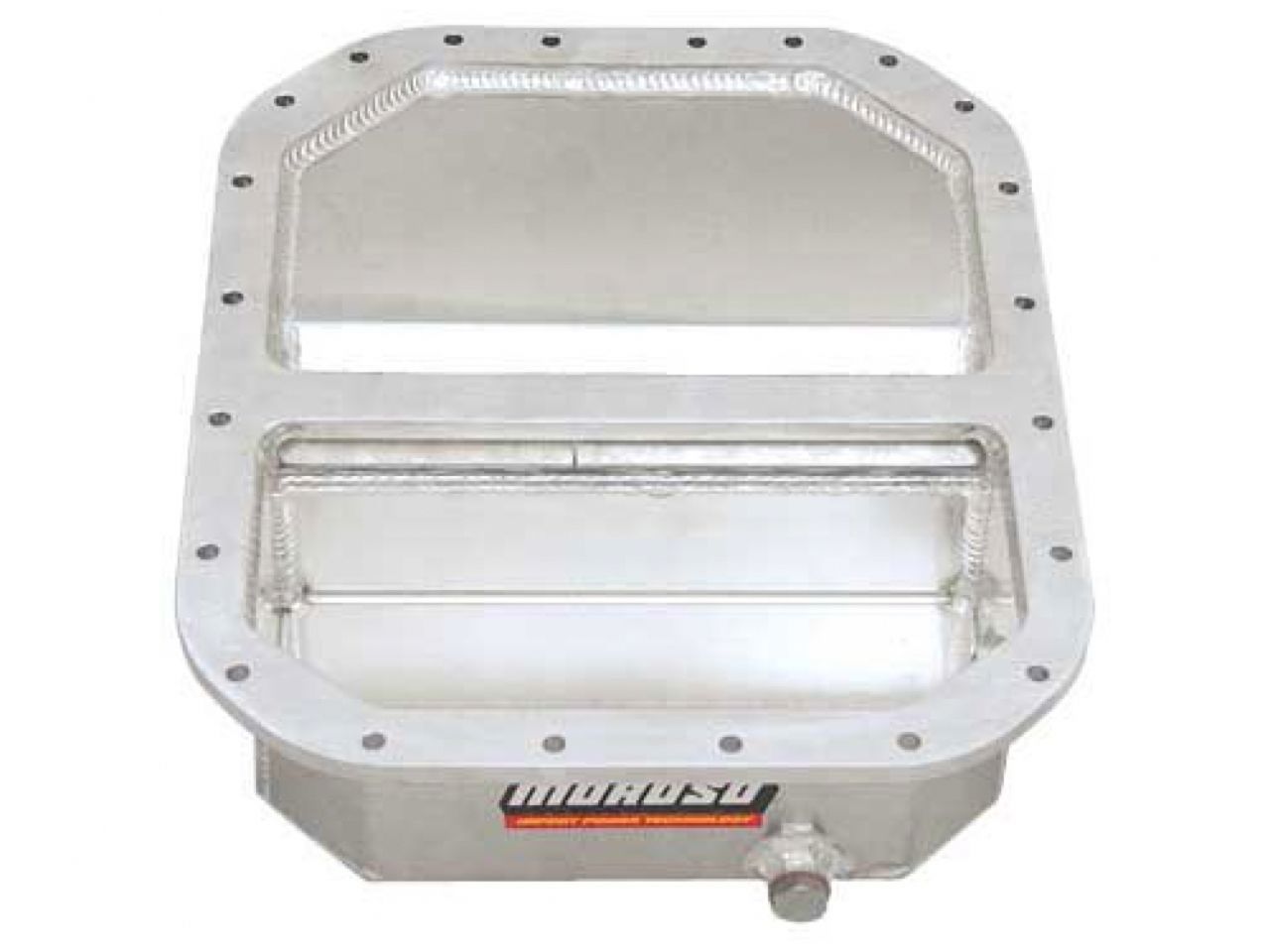 Moroso Oil Pan Wet Sump, 6-1/4 Quart Capacity, 4" Deep; For Use w/ Stock Oil