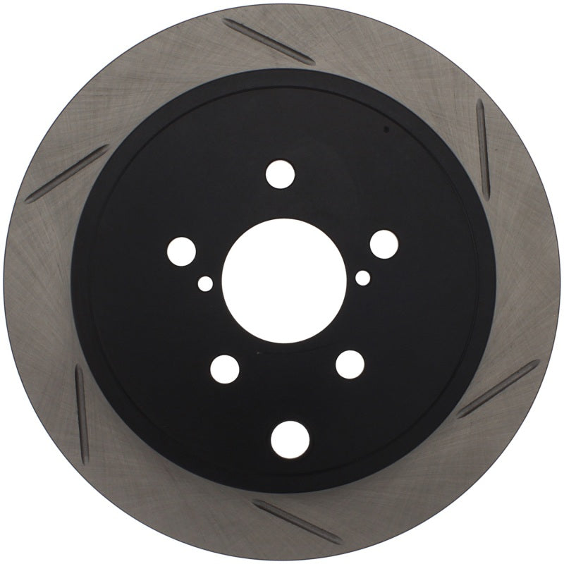 StopTech Sport Slotted Brake Rotor; Rear Left