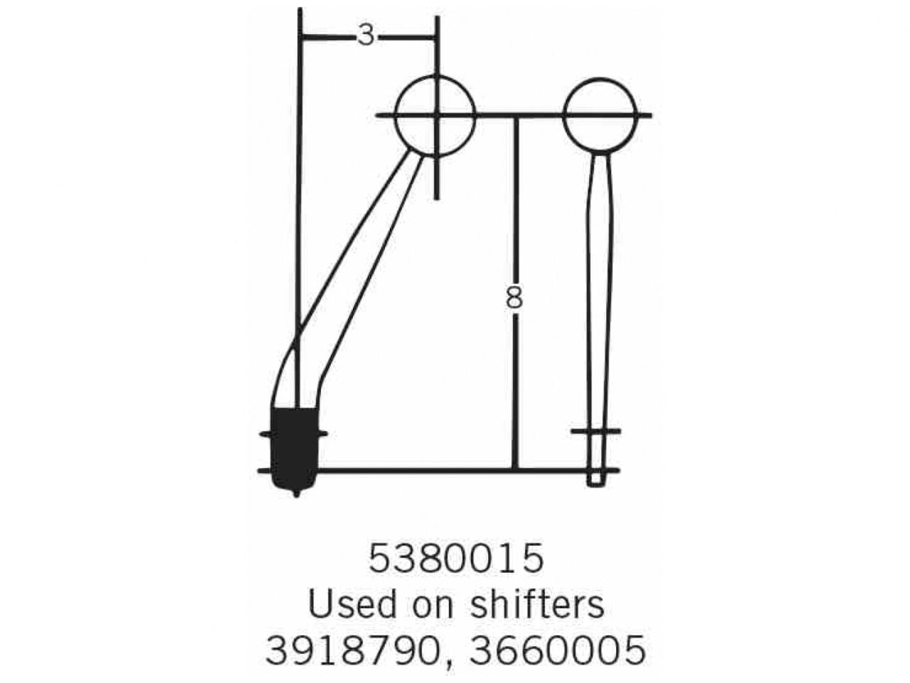 Hurst Shifters Replacement Competition Plus Upper Stick Replacement Chrome Stick