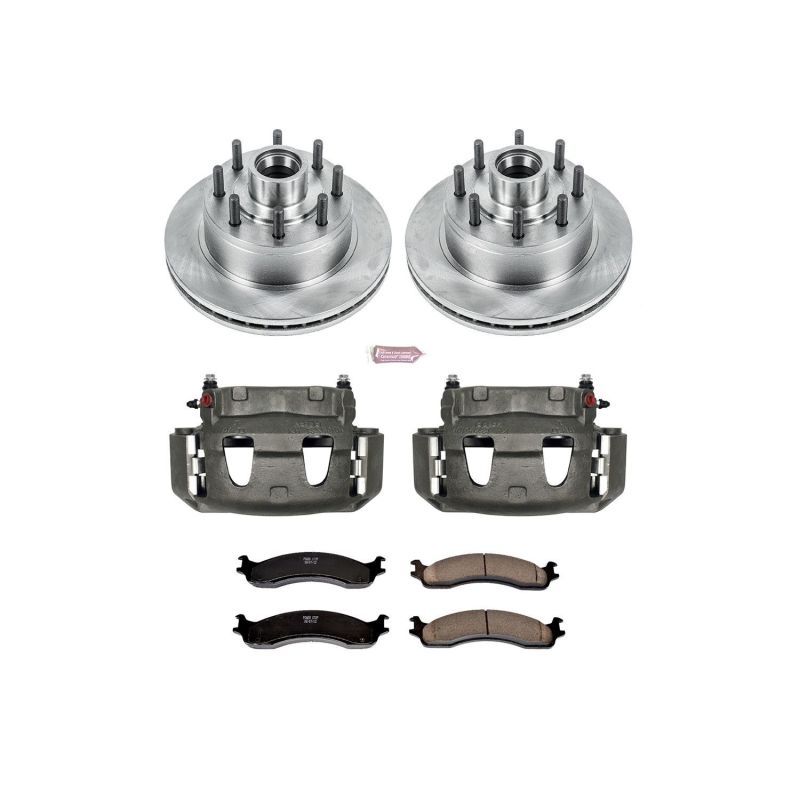 PowerStop PSB Autospecialty Kit w/Cals Brakes, Rotors & Pads Brake Kits - OE main image