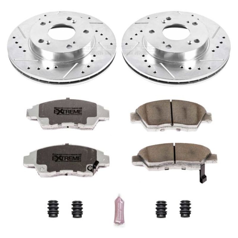 PowerStop PSB Z26 Street Warrior Kit Brakes, Rotors & Pads Brake Kits - Performance D&S main image