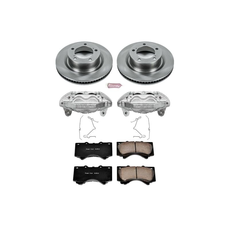 PowerStop PSB Autospecialty Kit w/Cals Brakes, Rotors & Pads Brake Kits - OE main image