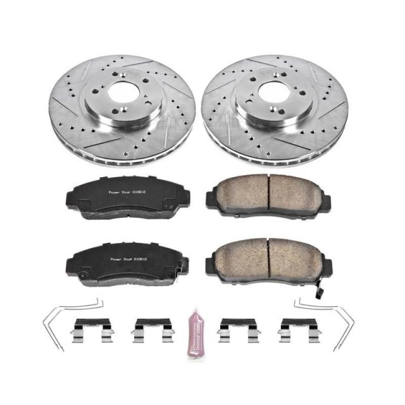 PowerStop PSB Z23 Evolution Kit Brakes, Rotors & Pads Brake Kits - Performance D&S main image