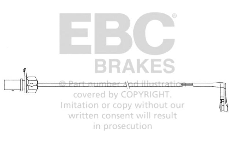 EBC 2011 Audi A6 2.0L Turbo Rear Wear Leads EFA156 Main Image