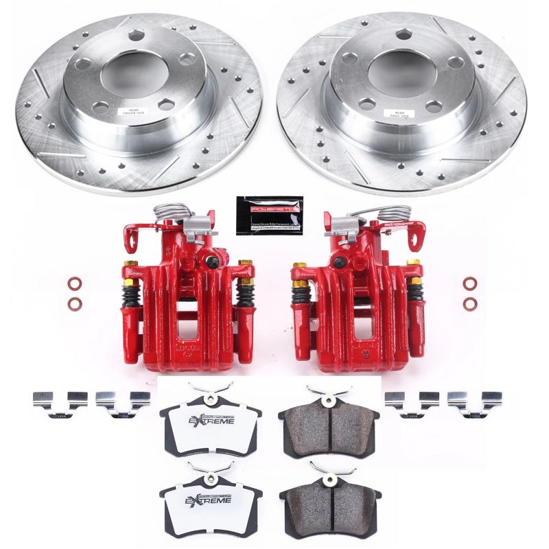 PowerStop PSB Z26 Street Kit w/Cals Brakes, Rotors & Pads Brake Kits - Performance D&S main image