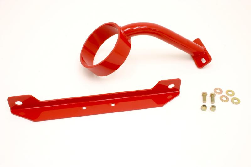 BMR 05-10 S197 Mustang Front Driveshaft Safety Loop - Red DSL010R Main Image