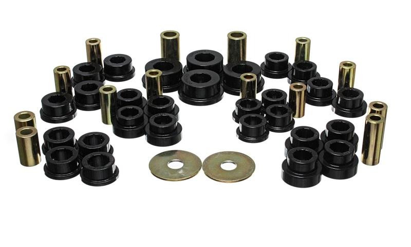 Energy Suspension Subaru 08-12 Impreza/08-14 WRX Black Rear Control Arm Bushing Set 19.3103G Main Image