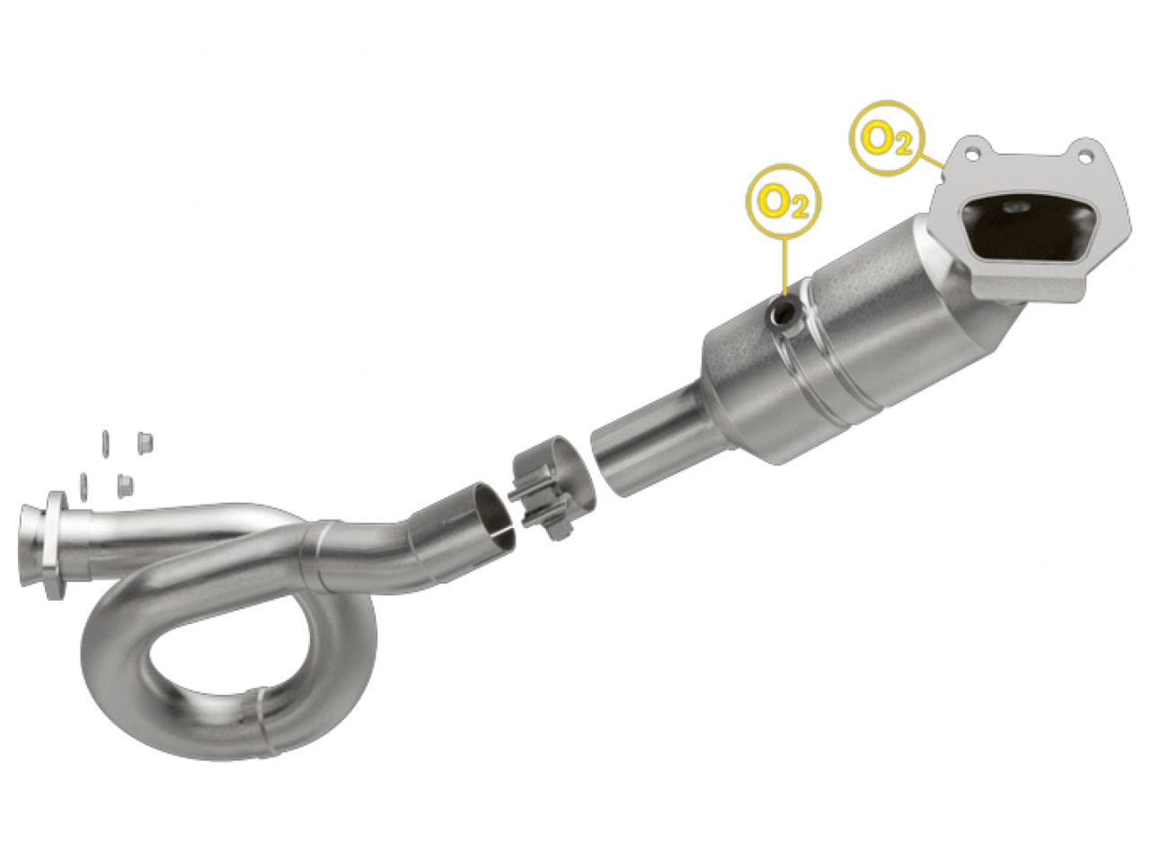 MagnaFlow Jeep OEM Grade Federal / EPA Compliant Direct-Fit Catalytic Converter