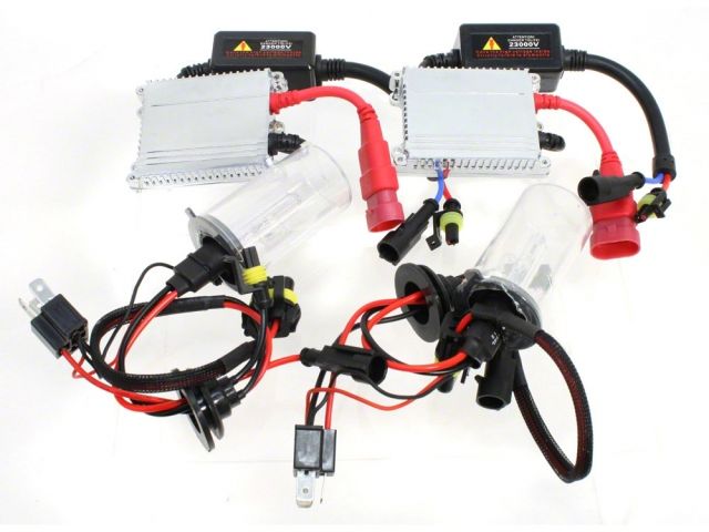 Halo H4 10000K HID System Conversion Kit