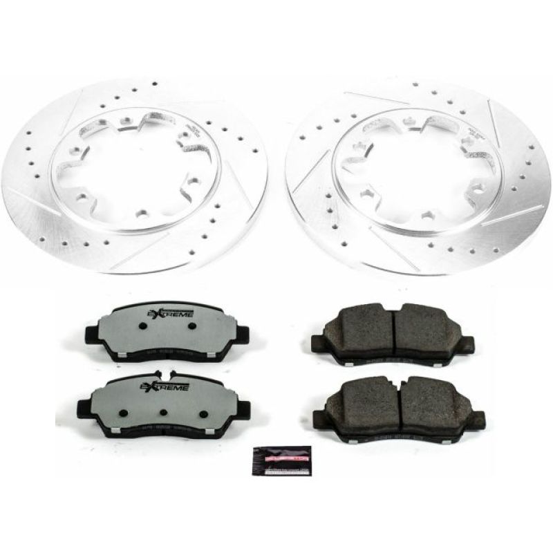 PowerStop PSB Z36 Truck & Tow Kit Brakes, Rotors & Pads Brake Kits - Performance D&S main image