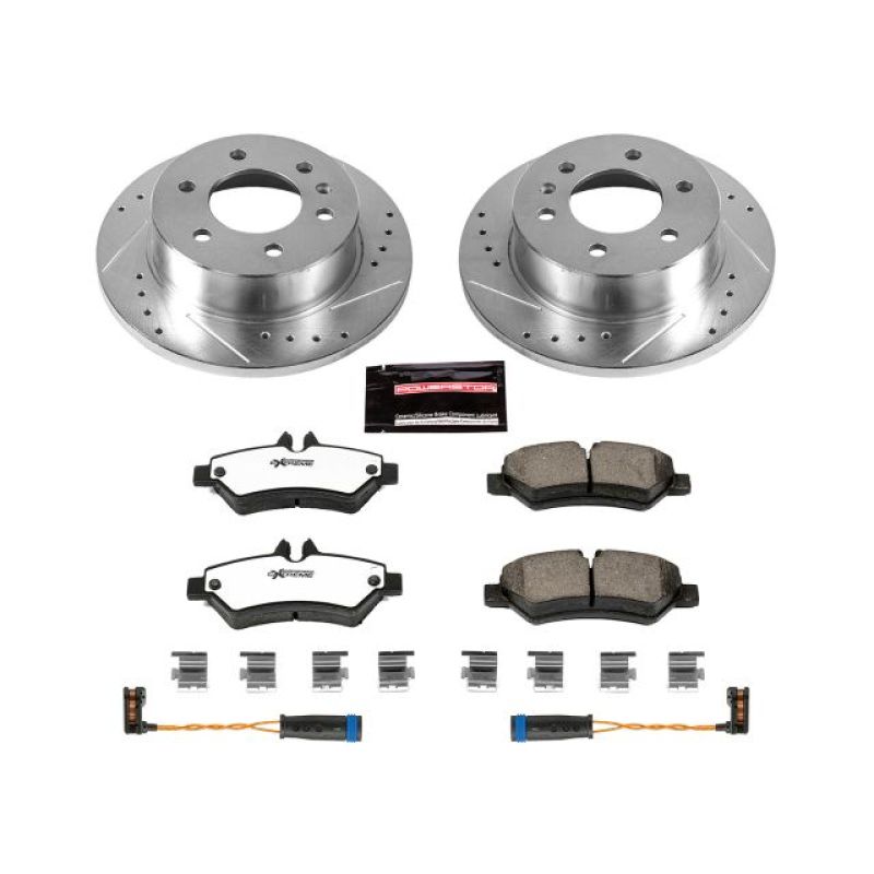 PowerStop PSB Z36 Truck & Tow Kit Brakes, Rotors & Pads Brake Kits - Performance D&S main image