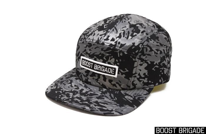 Boost Brigade Boost Brigade Stencil Logo 5panel Cap - Turbo Camo Print