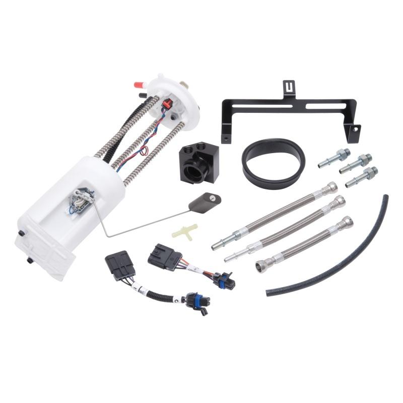 Edelbrock Fuel Pump Kit Supercharger 2003-2007 GM 1500 Truck Return Type Fuel System 15773 Main Image