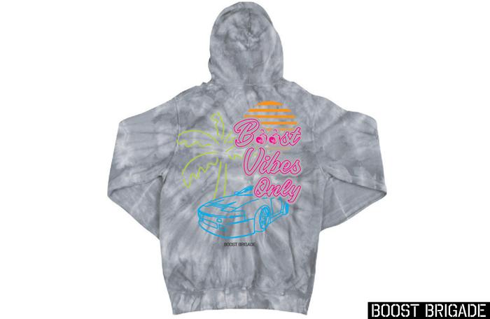 Boost Brigade Boost Brigade Boost Vibes Only Pull-over Hoodie - Tie Dye