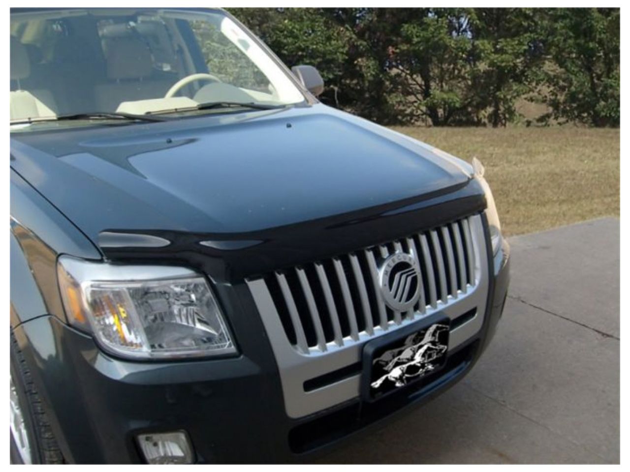 Stampede Vigilante Premium Hood Protector, Smoke, for 2008-2011 Mercury Mariner