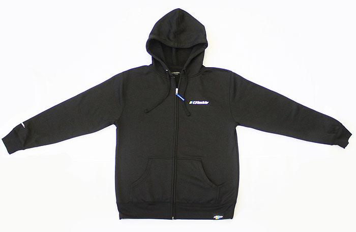 GReddy Racing GReddy Zip Hoodie Jacket, Water Resistant, Black