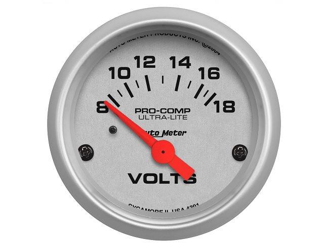 Autometer Volt Meter 4391 Item Image