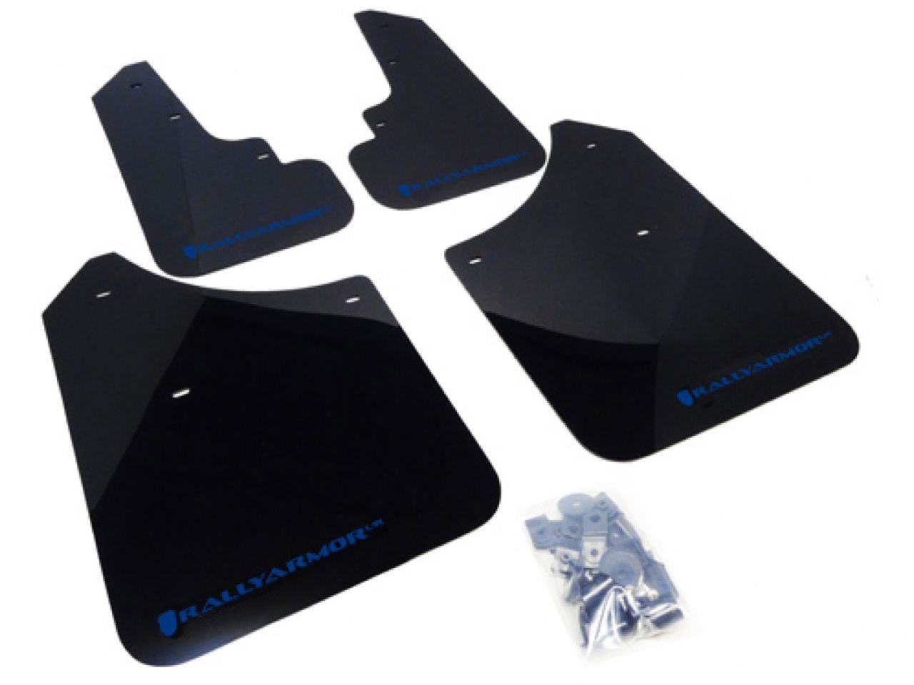 Rally Armor Mud Flaps MF5-UR-BLK/BL Item Image