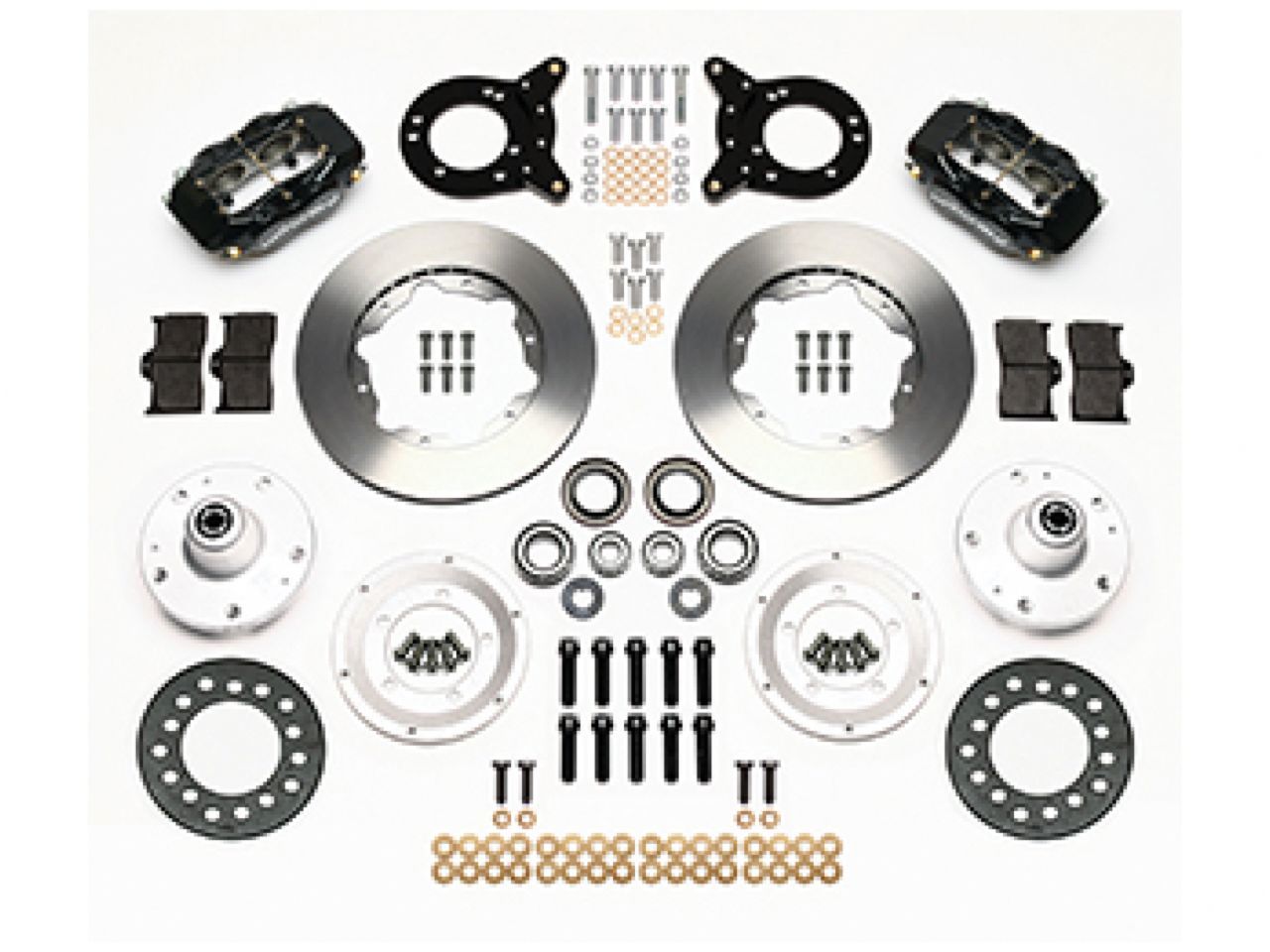 Wilwood FDL Front Kit, 11.00", 1965-1969 Mustang Disc & Drum Spindle