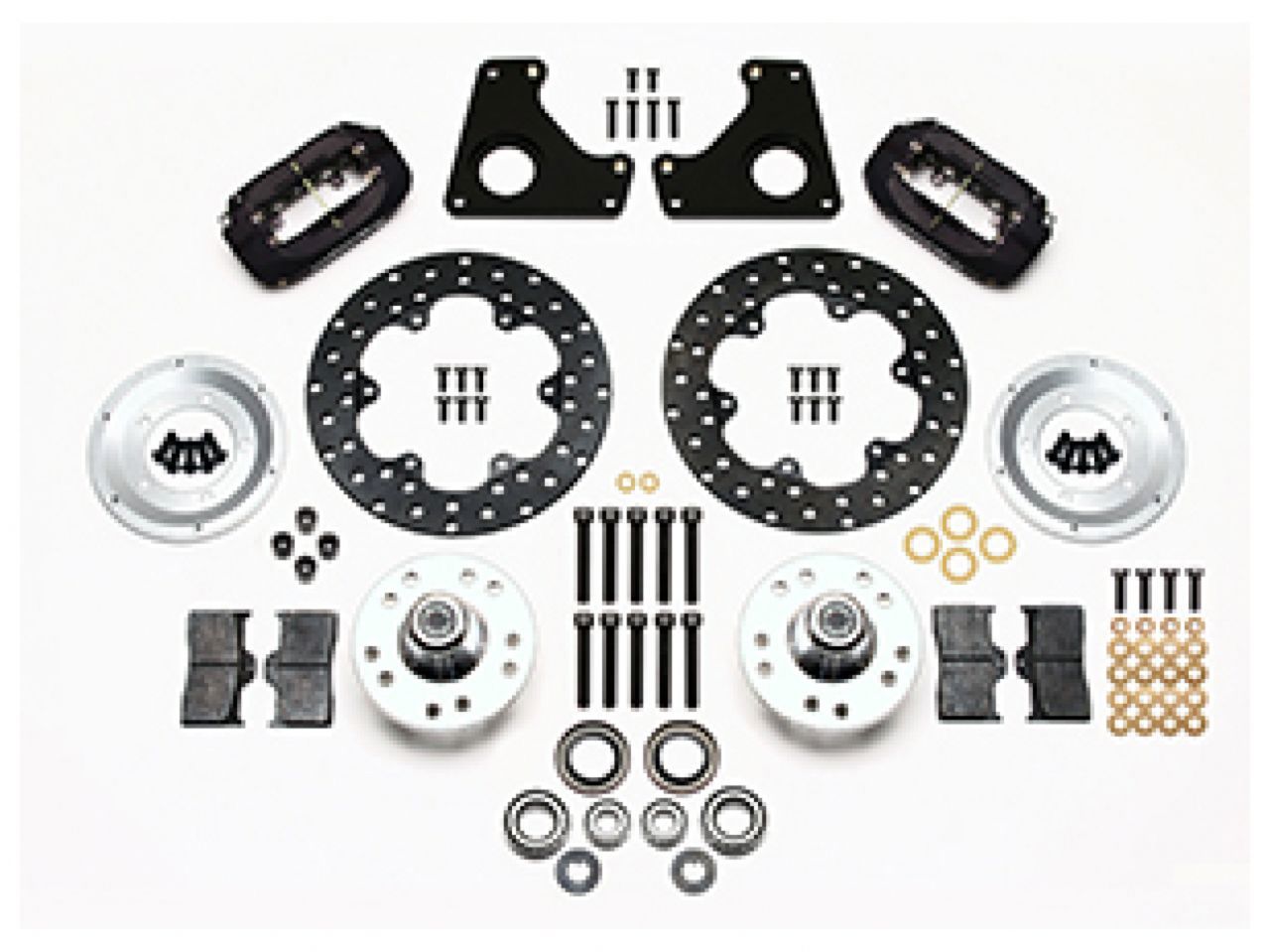 Wilwood FDL Front Drag Kit, Drilled Rotor, 79-87 GM "G" Body