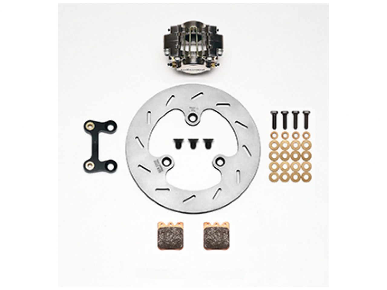 Wilwood DPS-LW Left Front Kit - Sprint, 10.95" Titanium Solid Rotor