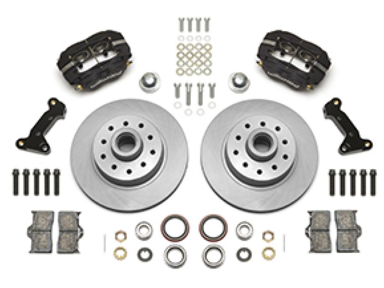 Wilwood FDL Front Kit, 1 PC Rotor&Hub, Pinto/Mustang II Disc Spin