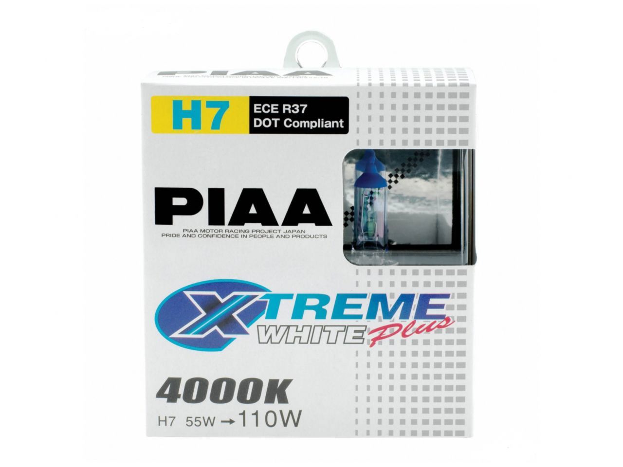 PIAA H7 Xtreme White Plus 4000K Light Bulb Twin Pack